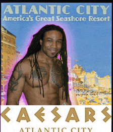 Atlantic City male revue at Caesars Resort.